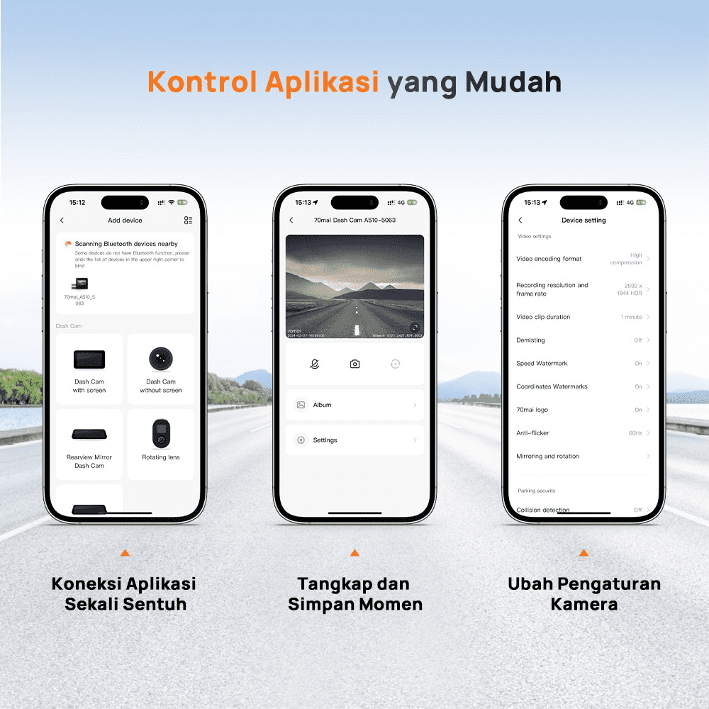 Read more about the article Aplikasi Dashcam 70mai Android