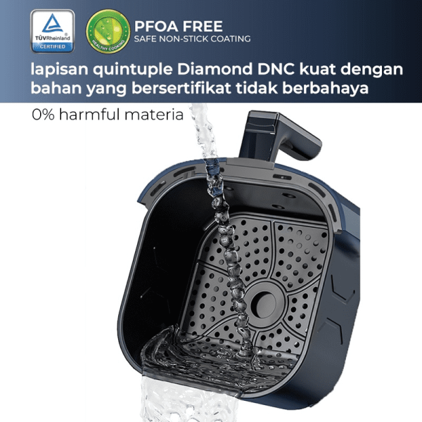 PerySmith PS1530 Air Fryer Smart Penggoreng Tanpa Minyak - Image 6