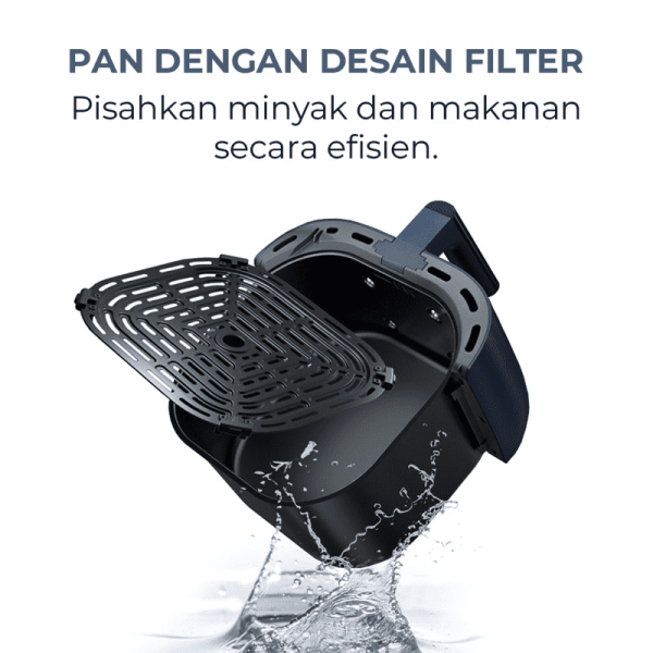 PerySmith PS1530 Air Fryer Smart Penggoreng Tanpa Minyak - Image 7