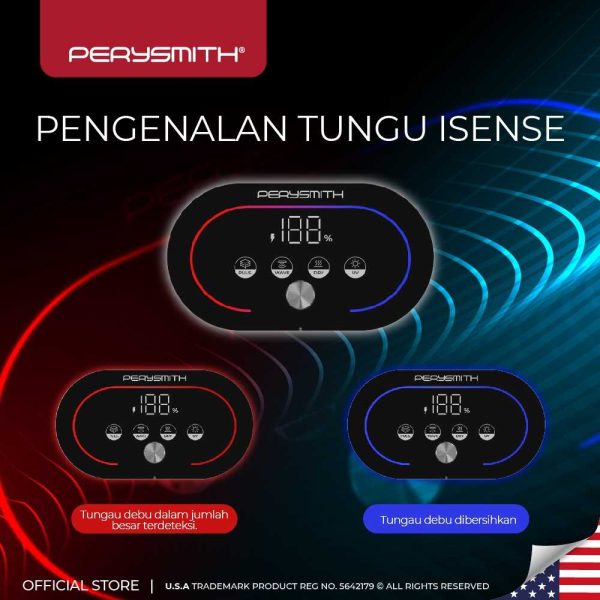 PerySmith V30 Pro Ultrasonic Double Dust Cup Anti Dust Mite UV - Image 6