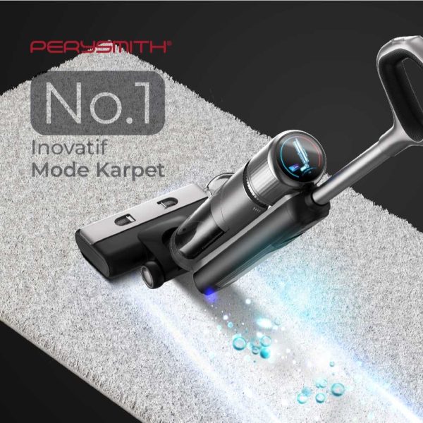 PerySmith Ai9 Pro Smart Cordless Handheld Wet Dry Vacuum Cleaner Self Cleaning Floor Washer Scrubber - Image 3