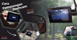 cara pasang dashcam 70mai a800s