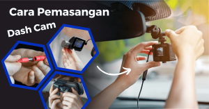 cara pasang dashcam kereta