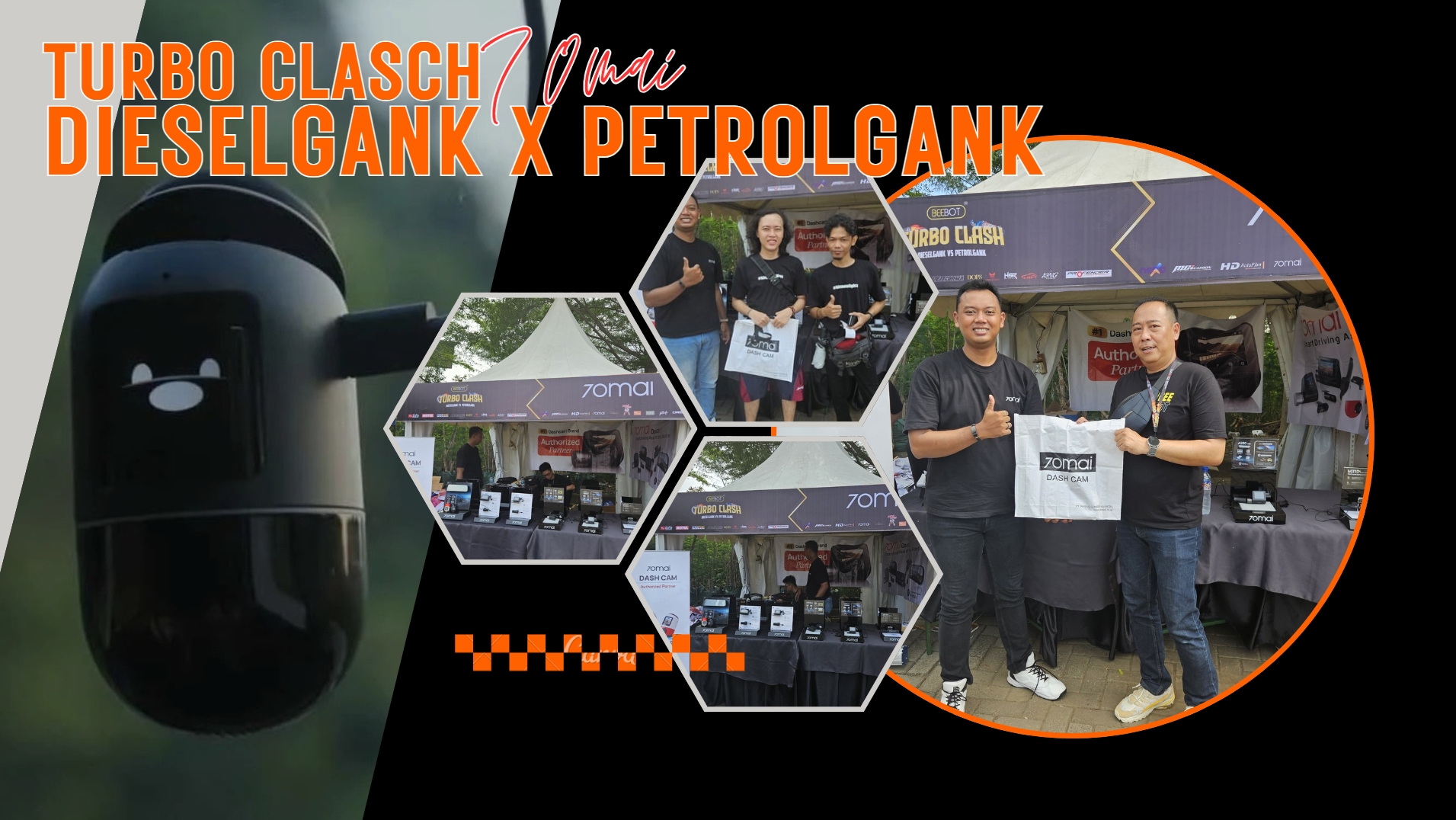 You are currently viewing 70mai Meriahkan TURBO CLASH DIESELGANK X PETROLGANK di Semarang