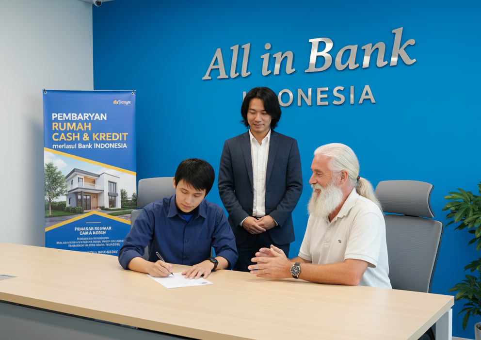 arief seo, ariefa seo, cara beli rumah cash lewat bank