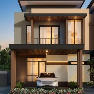 Rumah Tipe SAPPHIRE di GRAND KHAYA Podomoro Golf View