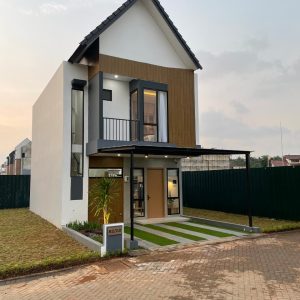 Rumah Tipe Freya di Cluster Baltic Synthesis Huis – Cijantung Jakarta Timur