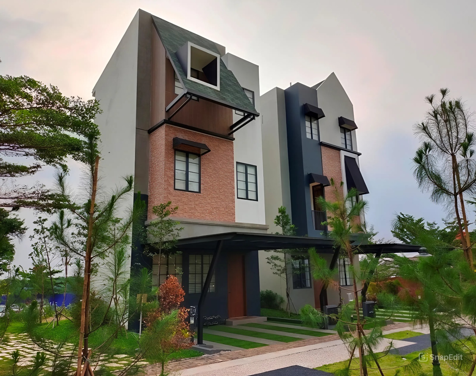 Rumah Tipe Passa di Cluster Aurora Synthesis Huis - Cijantung Jakarta Timur