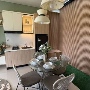 Rumah Tipe Safford Deluxe di Cluster Aurora Synthesis Huis – Cijantung Jakarta Timur