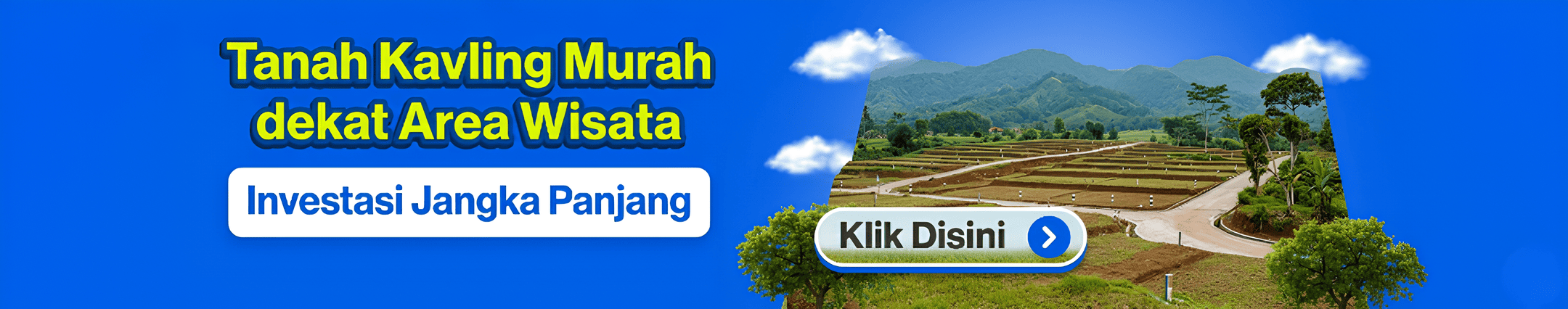 banner jual tanah kavling murah maket creator