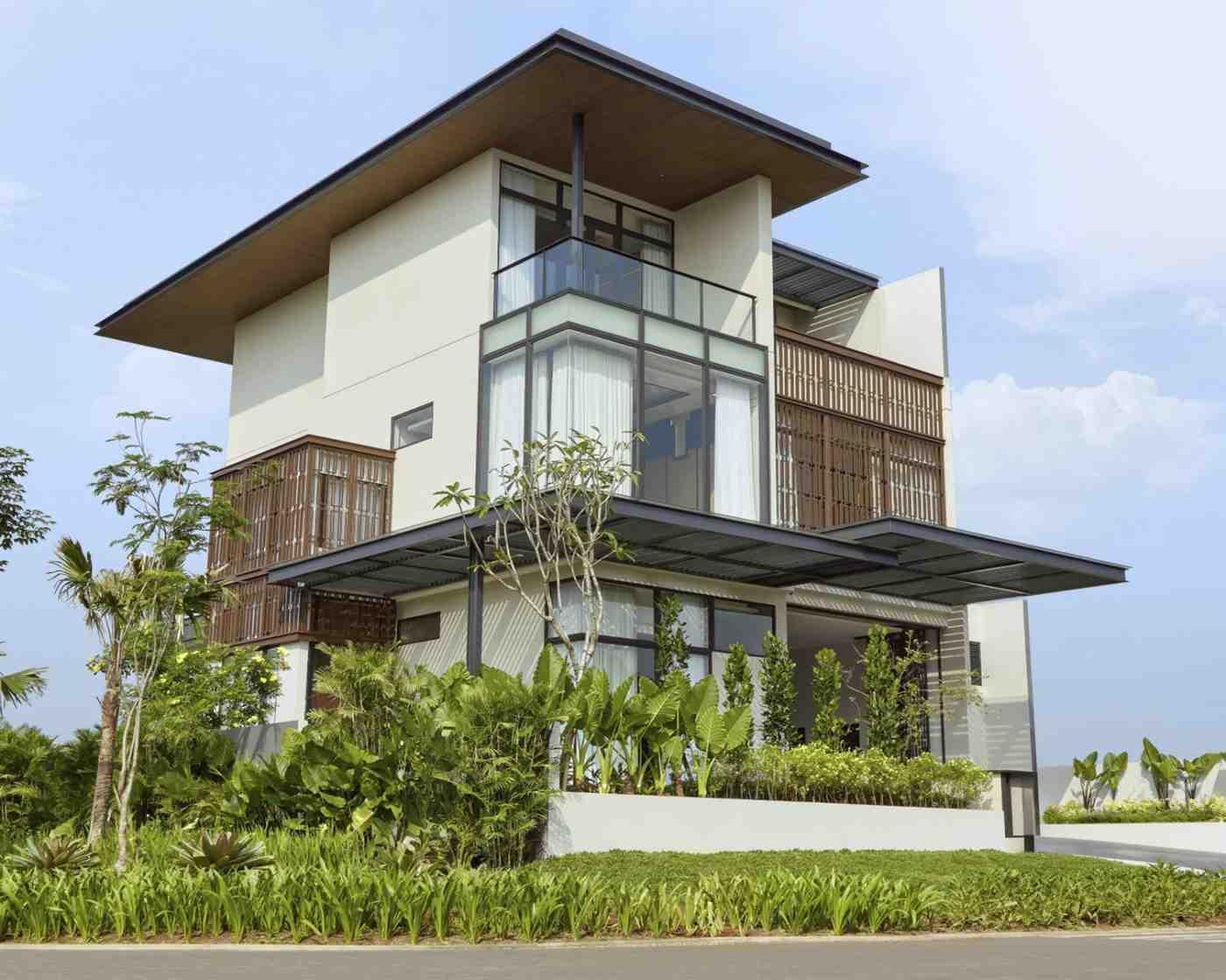 Jual Rumah Baru 3 Lantai Tipe B, Garden Residence